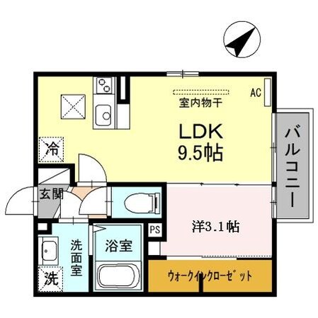 ２４番地の物件間取画像